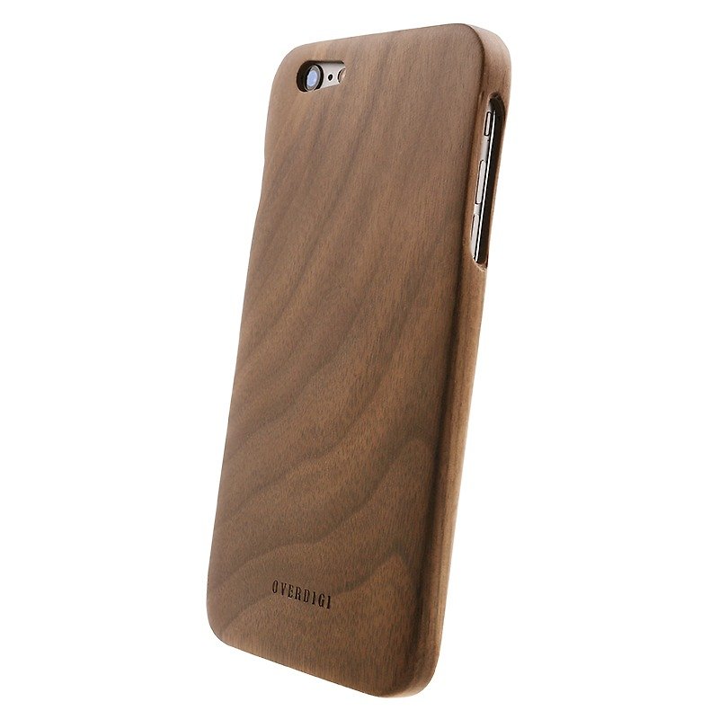 OVERDIGI Mori iPhone6(S) plus 全天然木料保護殼 胡桃木 - 其他 - 木頭 
