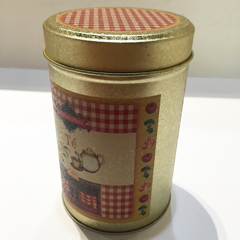The European system of early old tin cans - กล่องเก็บของ - โลหะ หลากหลายสี