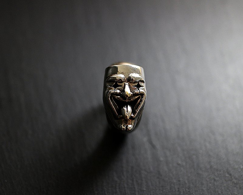 Hypocrite sterling silver hypocritical clown ring - General Rings - Other Metals 