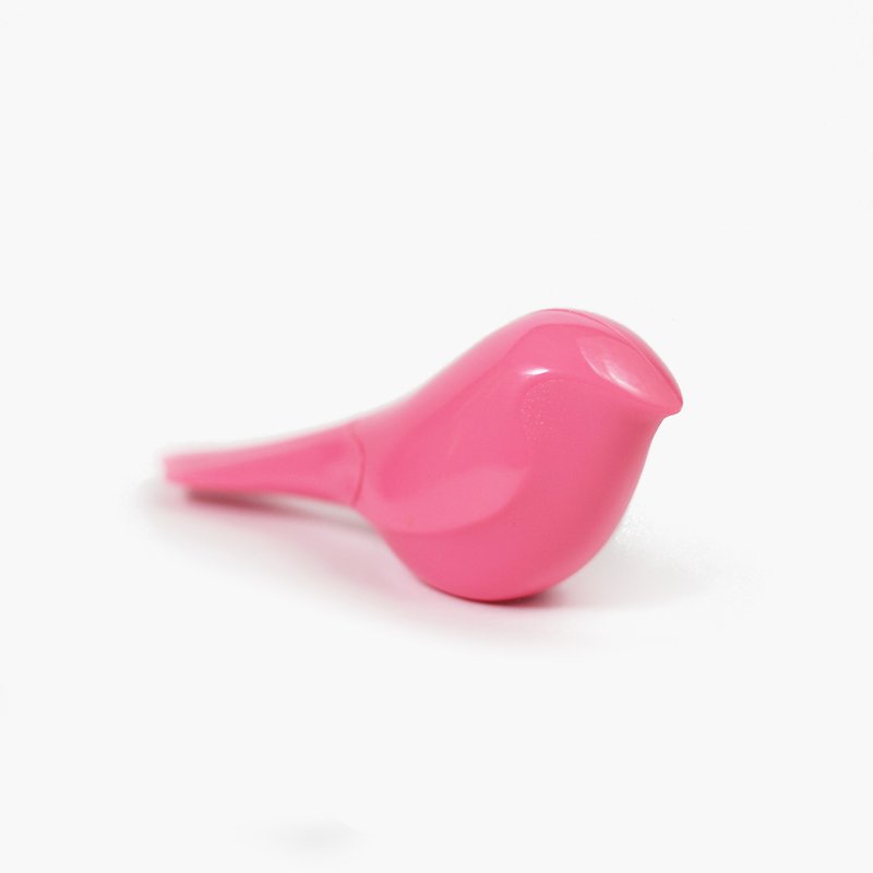 コウノトリの可愛らしい形のペン（ストロベリーピンク色） - 油性・ゲルインクボールペン - プラスチック ピンク