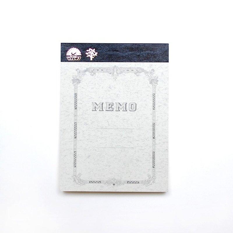 mizushima × tsubame note Frame Memo Pad - Sticky Notes & Notepads - Paper Gray
