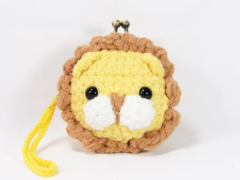 Seriously Lion - Lion - mouth gold package - Purse - Coin Purses - Other Materials Yellow