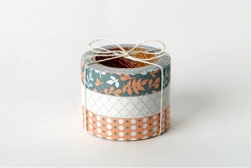 Nordic Dailylike fabric tape cloth tape (three in) 35- Akiba, E2D54111 - Washi Tape - Other Materials Multicolor