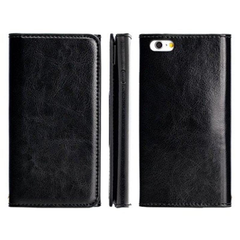 SW iPhone 6/6S dedicated CALM leather holster - black (4716779655230) - เคส/ซองมือถือ - หนังแท้ สีดำ