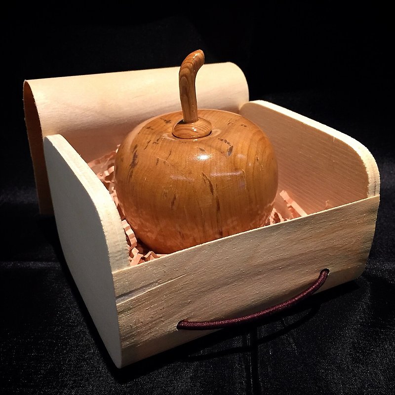 Cypress Little Apple - Items for Display - Wood Orange