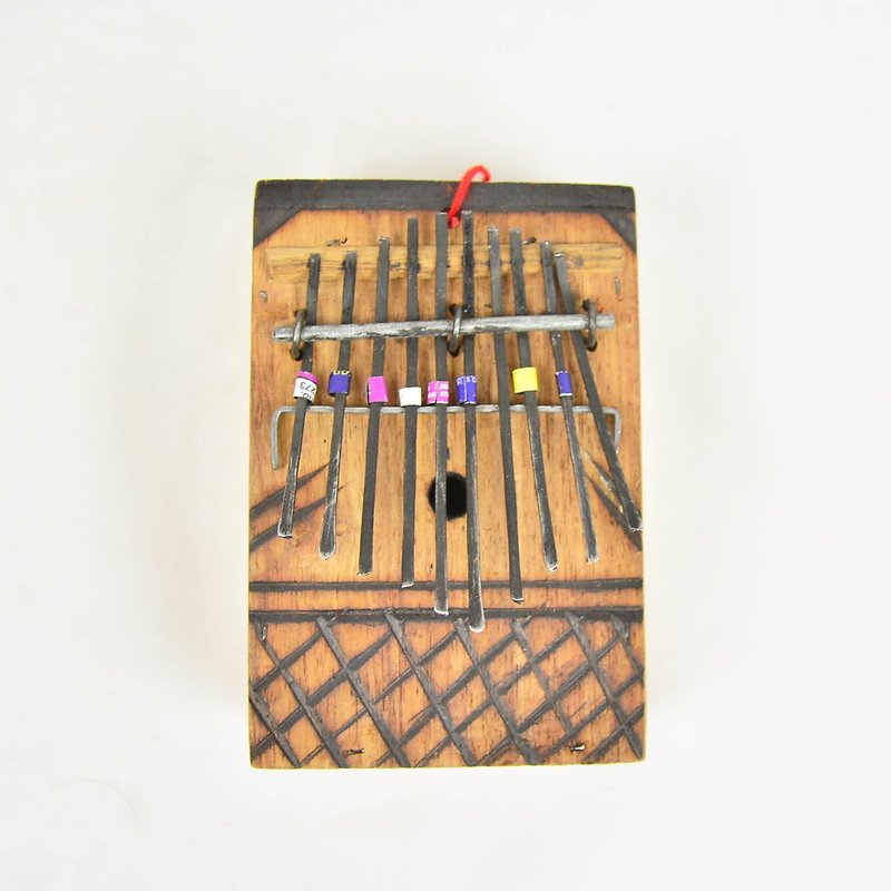 Traditional thumb piano kalimba_ small _ fair trade - กีตาร์เครื่องดนตรี - ไม้ สีทอง