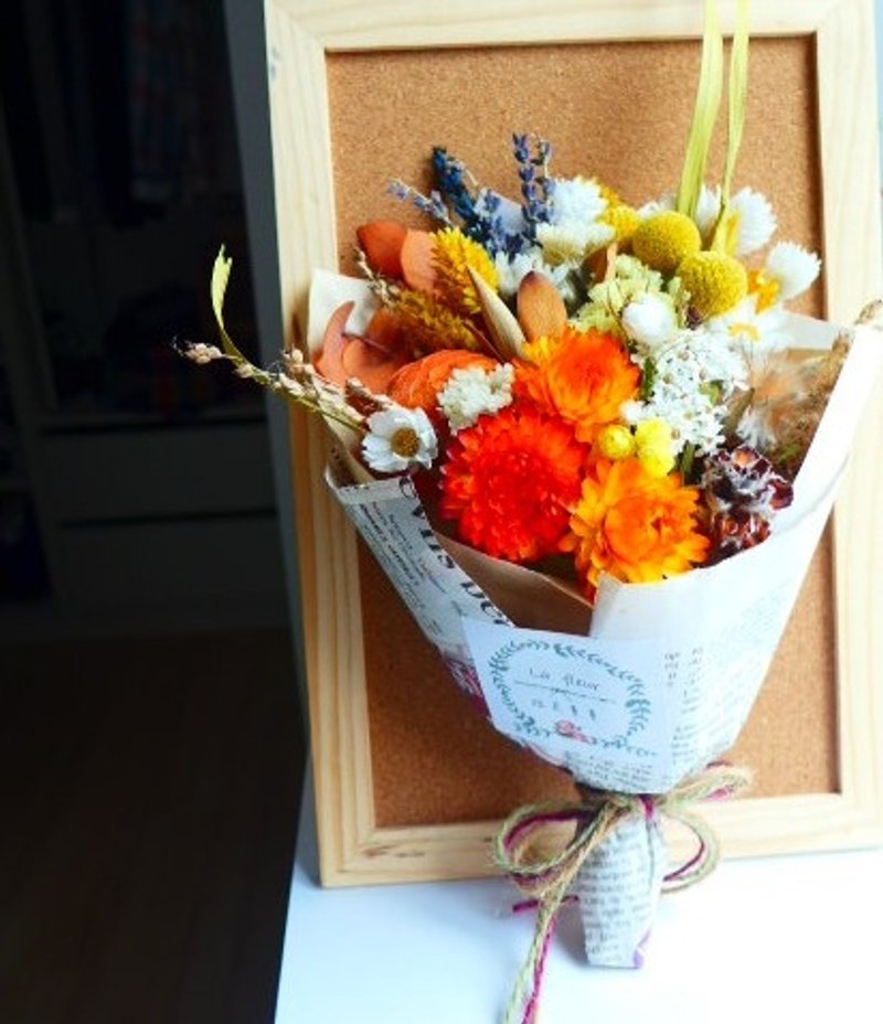 [ Love bouquet ] - Your Gift ZAKKA乾燥小花束 - 盆栽/植栽 - 植物．花 多色