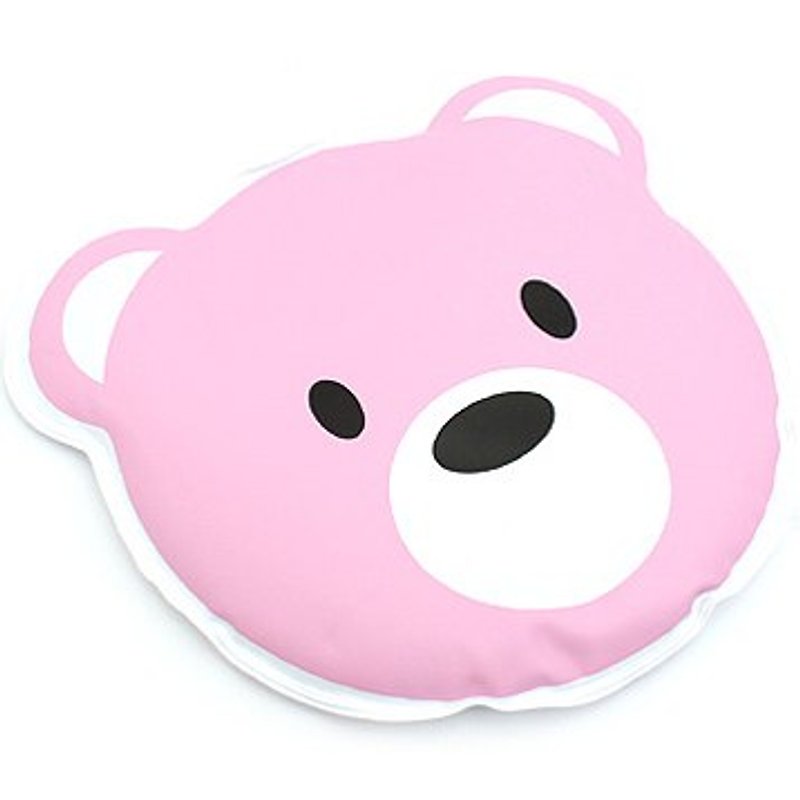 Bear cold freezing cold heating pad (L) - Other - Plastic Pink