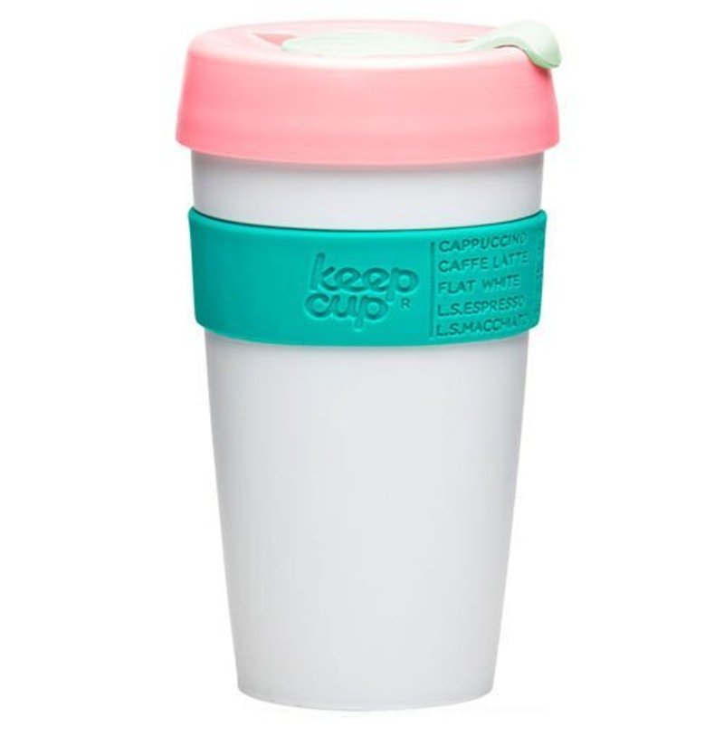 KeepCup 隨身咖啡杯 搖滾系列(L)-彩虹冰淇淋 - Mugs - Plastic 