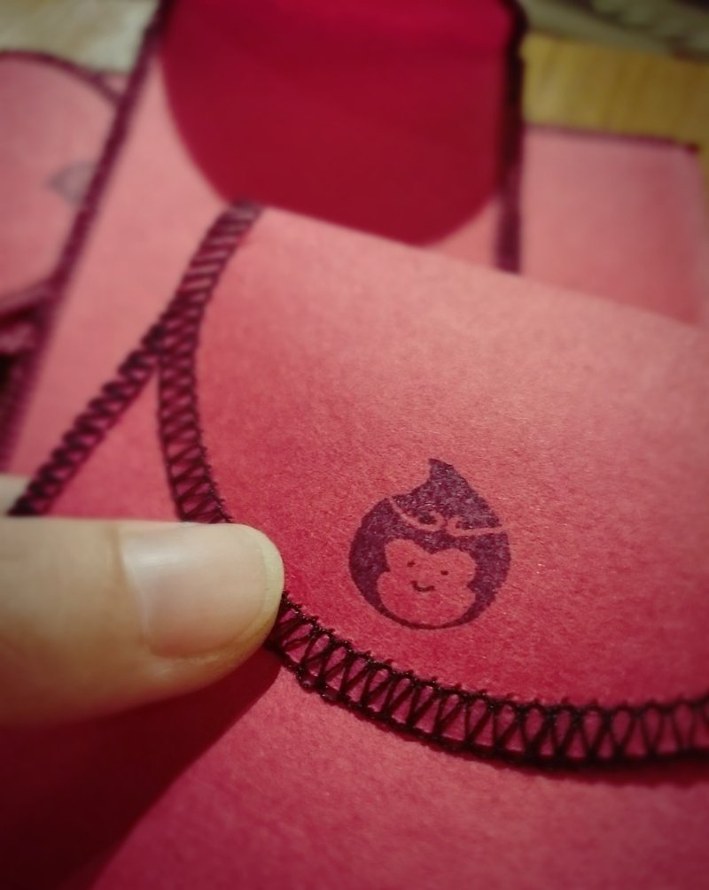 Year of the Monkey Limited Red Packet 3 into the group Monkey Gill Lei - ถุงอั่งเปา/ตุ้ยเลี้ยง - กระดาษ สีแดง