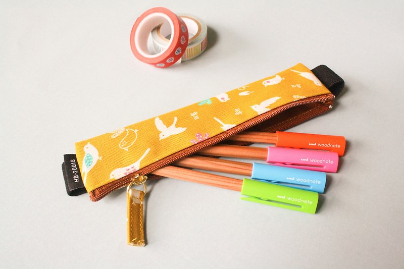 【花布戀 Fabric Series】A5/25K 束帶筆袋 - 鉛筆盒/筆袋 - 紙 多色