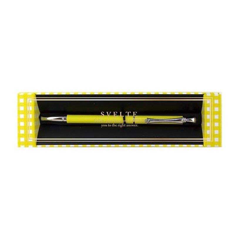 Japan [LABCLIP] Svelte Series Gift Pen Gift Box / Yellow - Ballpoint & Gel Pens - Other Metals Yellow