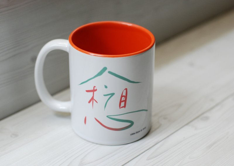 [Mug] Miss (customized) - แก้วมัค/แก้วกาแฟ - วัสดุอื่นๆ สีแดง