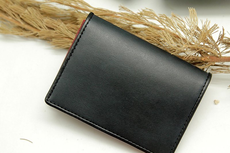 Classic business card holder - Messenger Bags & Sling Bags - Genuine Leather Black
