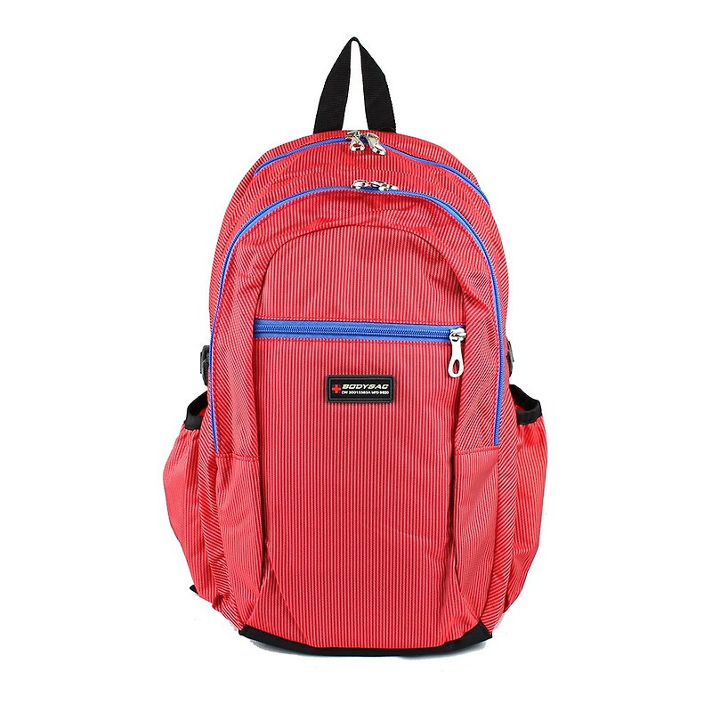 Red-functional and wear-resistant backpack BODYSAC -b645 - กระเป๋าเป้สะพายหลัง - พลาสติก สีแดง