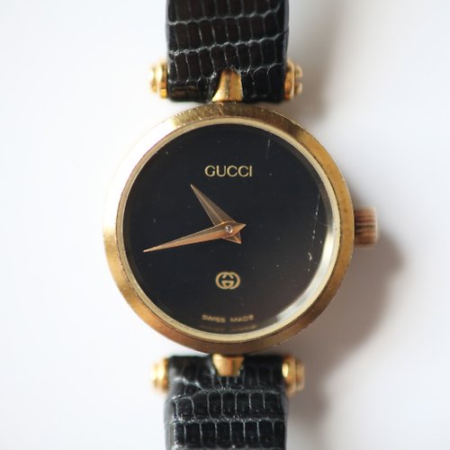a room model - vintage,pc-0018 gucci黑色圆形手表