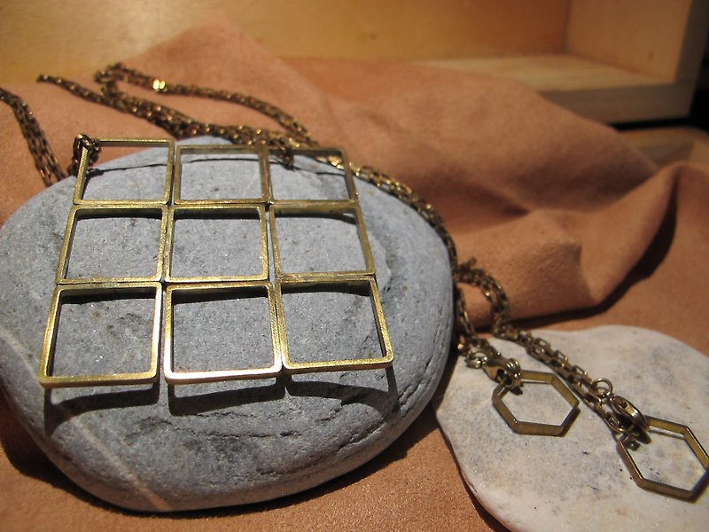 Russian lover / handmade Bronze necklace (regardless of the sale) - อื่นๆ - โลหะ 