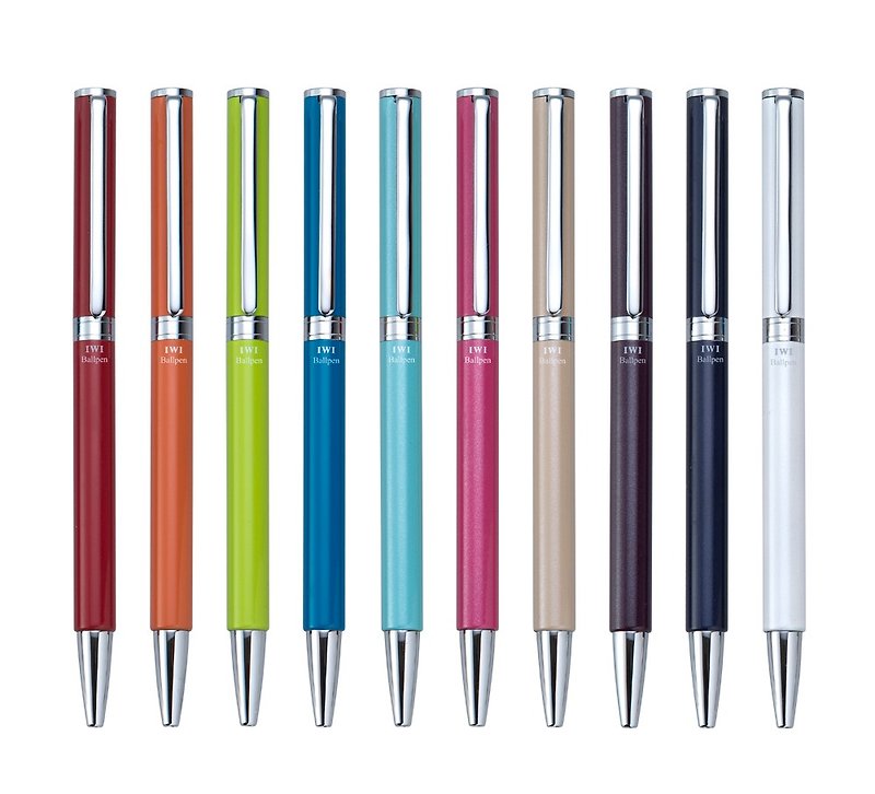 【過季品出清】IWI Candy Bar素色原子筆 #10色可選 #0.7黑墨 - 原子筆 - 其他金屬 多色