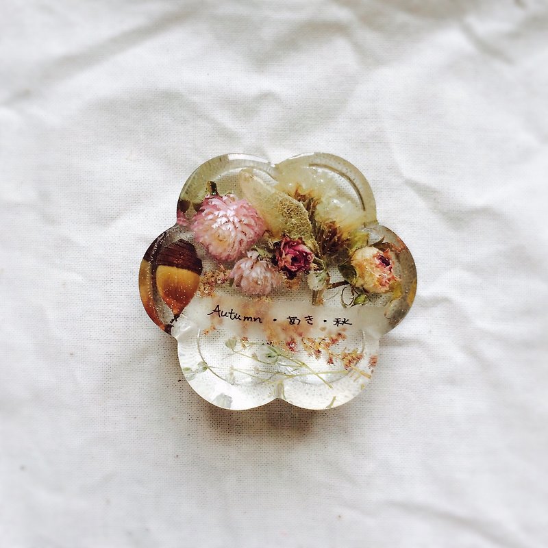 Dried flowers Decoration / Paper weight / design of Autumn - Items for Display - Other Materials 