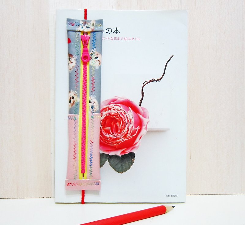 waterproof bookmarks pencil case -A4 - กล่องดินสอ/ถุงดินสอ - วัสดุกันนำ้ หลากหลายสี