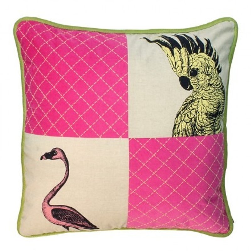 GINGER │ Denmark and Thailand design - realistic animal big square cushion - Pillows & Cushions - Cotton & Hemp 