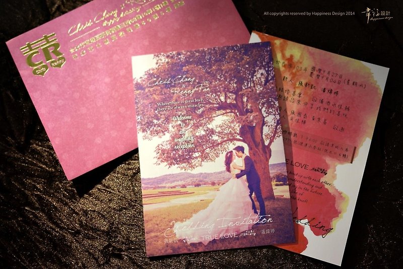 Customized - [postcard] - Wedding Invitations - Paper 
