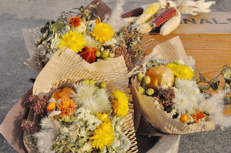 Fall for ever Enjoy a small bouquet of dried caramelized autumn - Plants - Plants & Flowers Orange