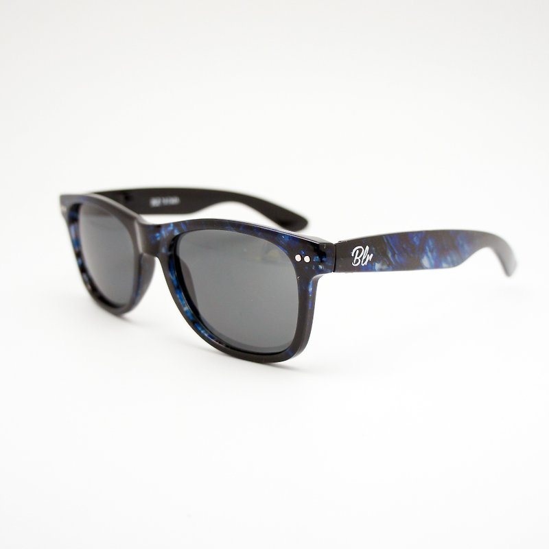 BLR Instagram 濾鏡效果 太陽眼鏡  寶石藍 Polarized 版 TENS - 太陽眼鏡 - 塑膠 藍色