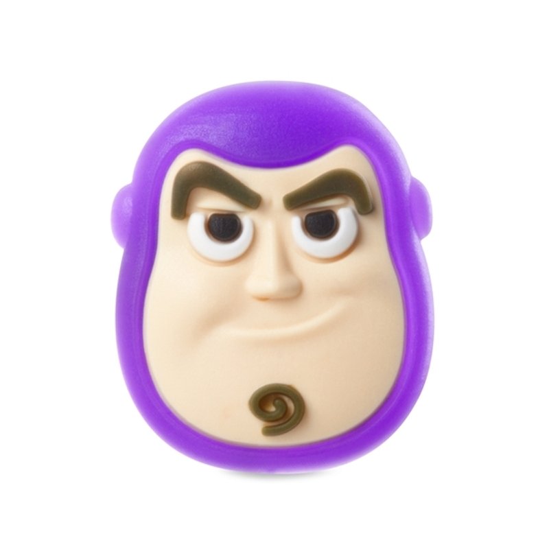Bone Button Changeable Fun Button - Buzz Lightyear - Other - Silicone Multicolor