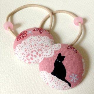 Hm2. Black cat &amp;amp; lace single buckle hair bundle 2 in