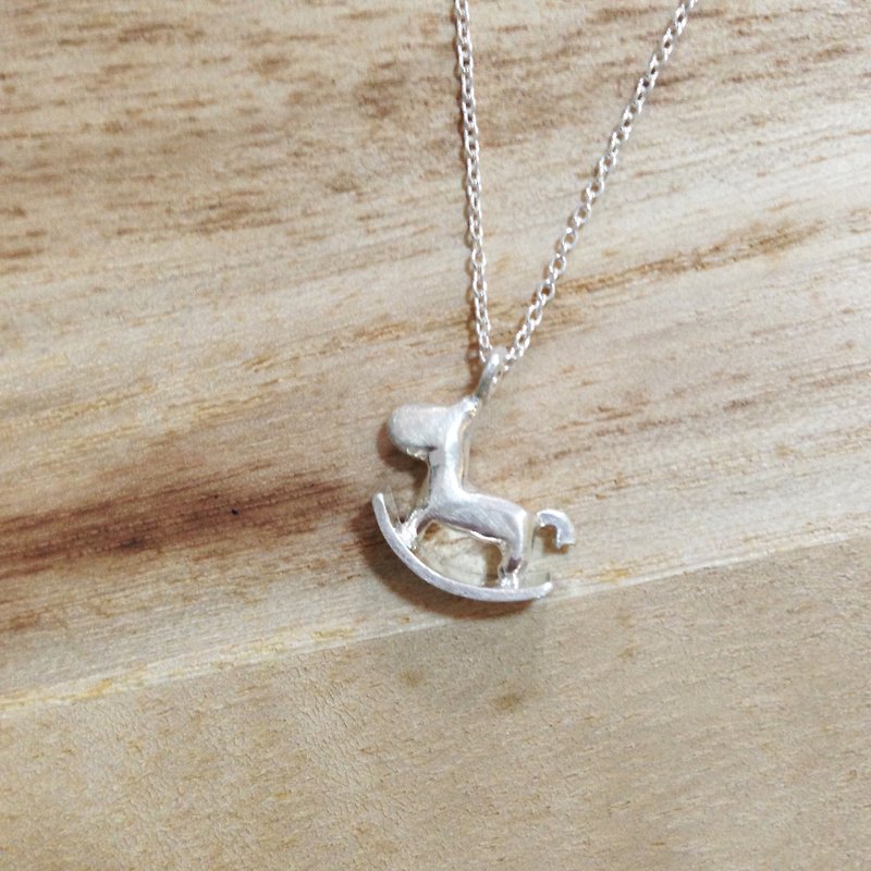 Rocking Horse Necklace - Necklaces - Sterling Silver 