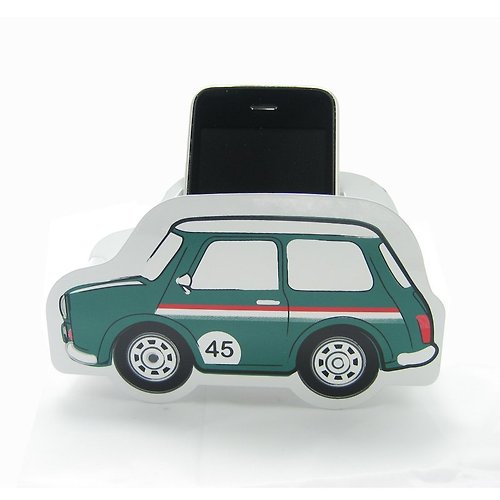 Tone 40精緻居家生活 酷筆筒-汽車造型系列 I 綠色Mini奧斯丁 文具收納