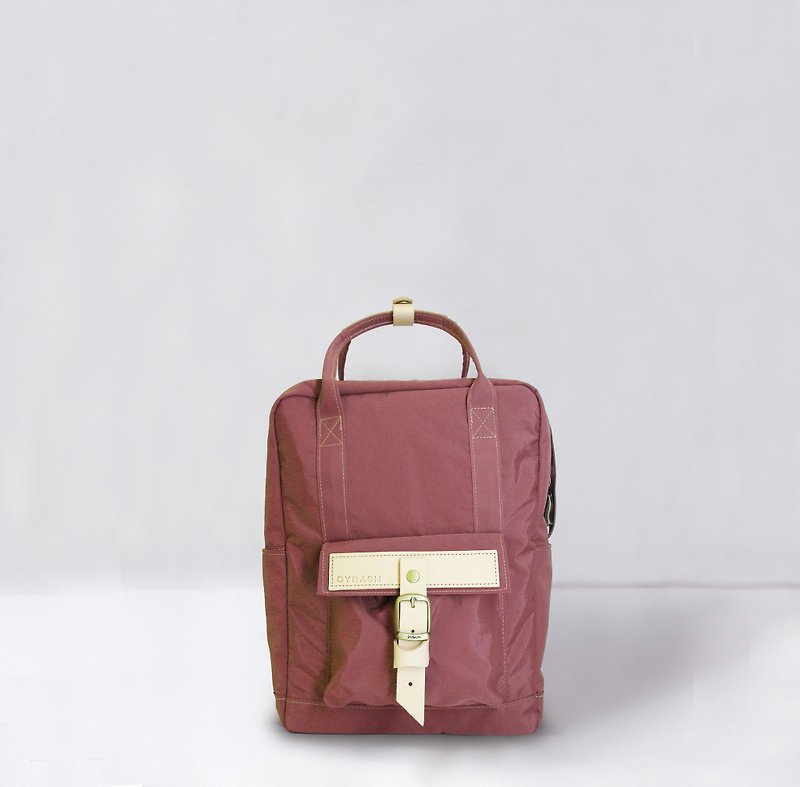 DYDASH ZeZe Bag Small 3way hand bag/shoulder bag/backpack/(Small Red Bean Past - กระเป๋าเป้สะพายหลัง - หนังแท้ 