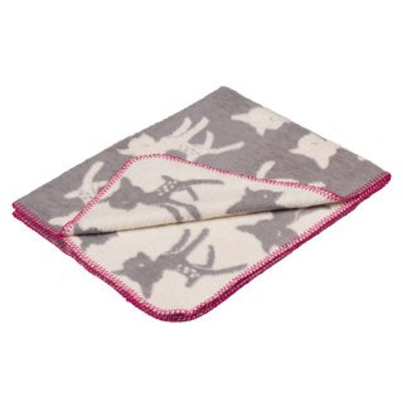FabGoose Super Soft Brushed Cotton Blanket Fairy Tale Series-Bambi (Classic Grey) - Bedding - Other Materials Gray