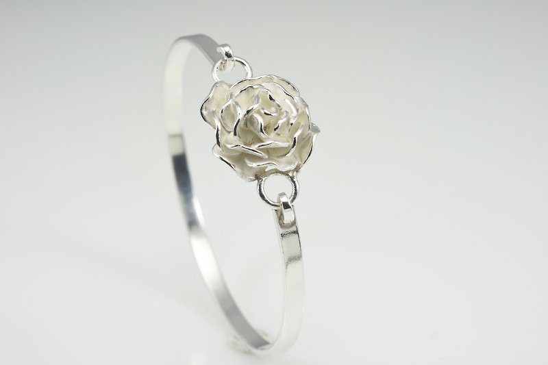 Favorite Flower Series-Bracelet - Bracelets - Silver Gray
