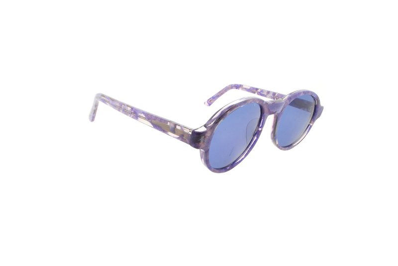 Kansai Yamamoto Yamamoto KY67PL antique sunglasses made in Japan in the 90s - แว่นกันแดด - พลาสติก สีม่วง