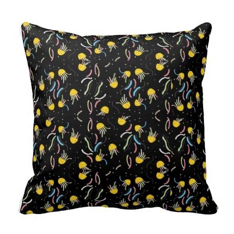 Jellyfish Wizard-Australian original pillowcase - Pillows & Cushions - Other Materials Multicolor