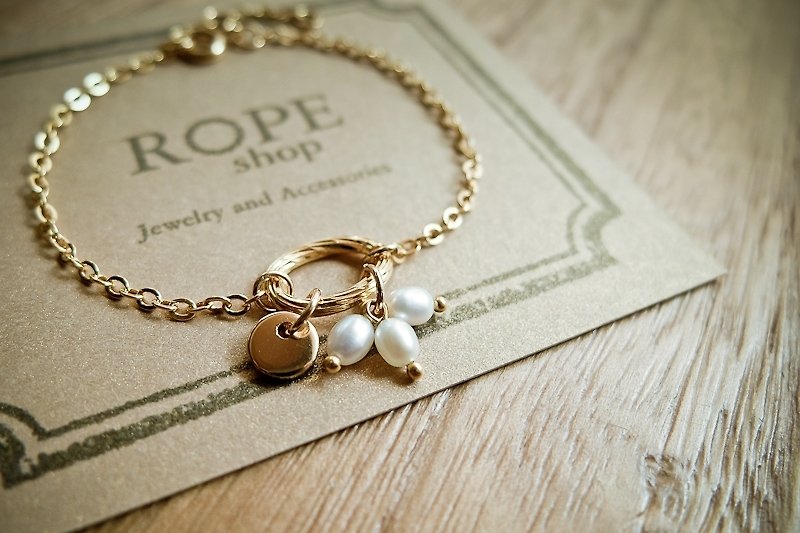 ROPEshop the [Results] bracelet. - Bracelets - Other Metals Gold