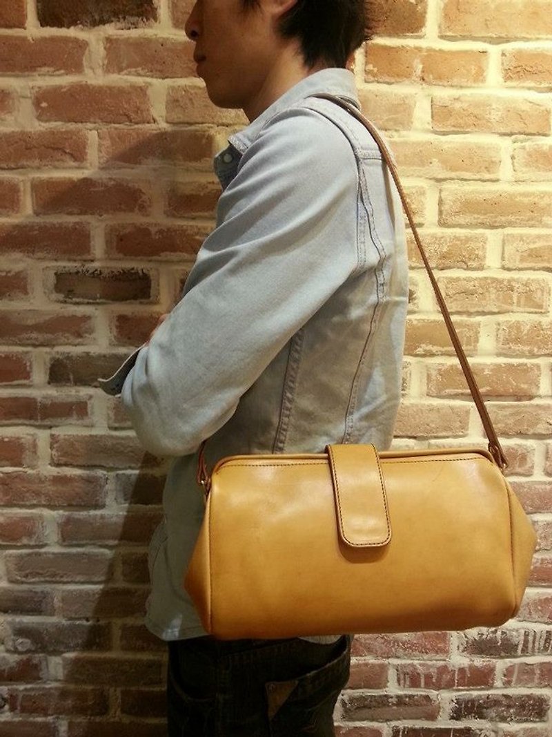 Women doctor bag - Messenger Bags & Sling Bags - Genuine Leather Multicolor