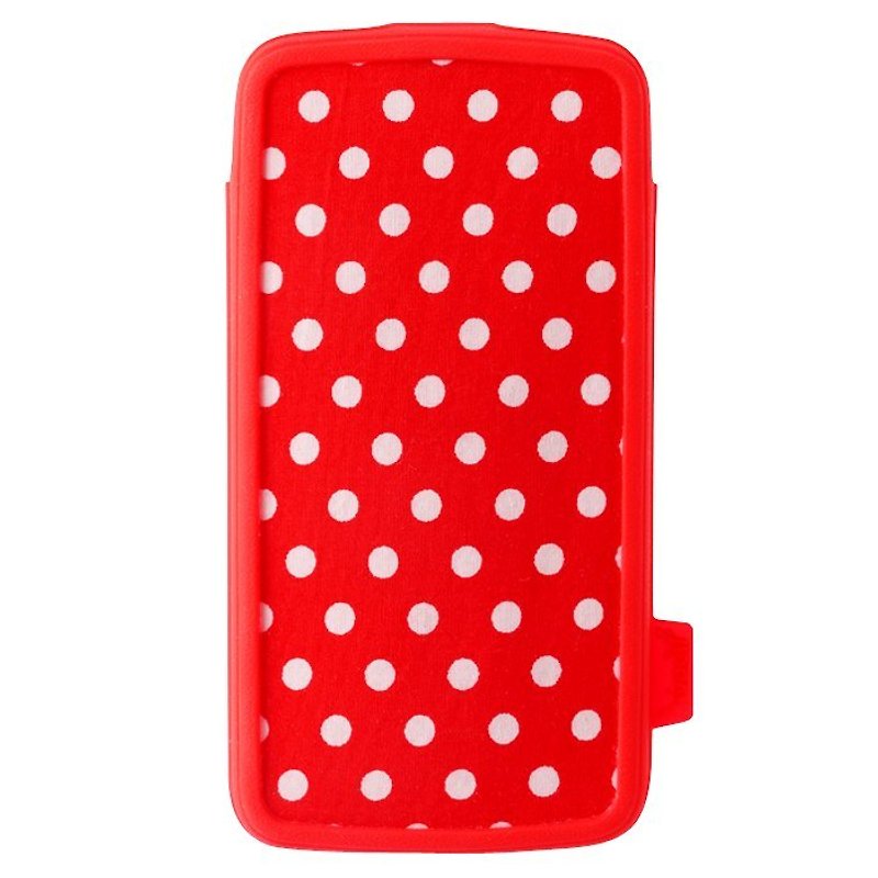 Vacii Haute 5-inch phone case - Red Minnie - เคส/ซองมือถือ - ซิลิคอน สีแดง