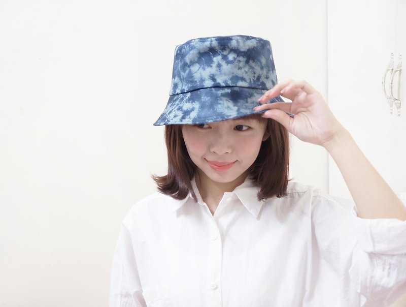 Good girl hat | cloudy day - Hats & Caps - Other Materials Blue