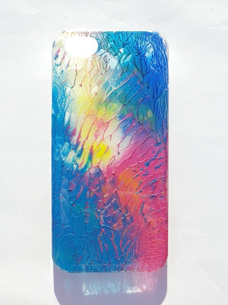 Anny's workshop Handmade phone case for iphone 5 / 5S and SE, painting series - shine - เคส/ซองมือถือ - พลาสติก 