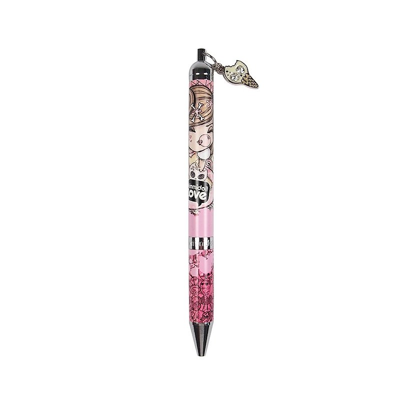 Personalized Ball Pen Mei Mi Yumi【Kimmidoll Love-和爱娃】 - Ballpoint & Gel Pens - Other Metals Multicolor