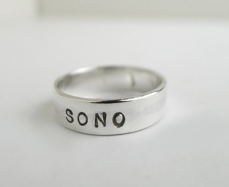Minimalist Silver Ring - แหวนทั่วไป - โลหะ ขาว