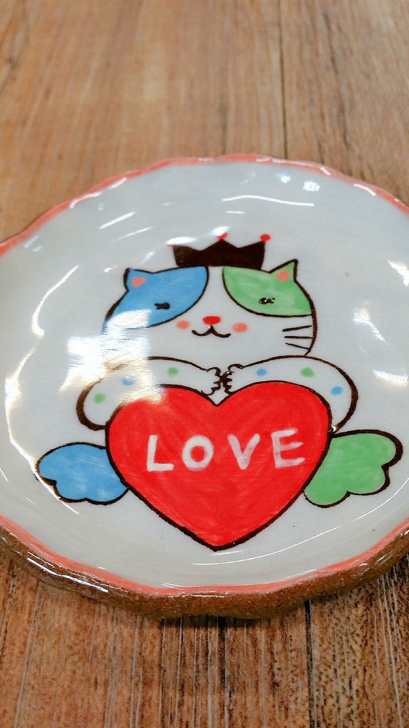 LOVE cat ✖ animal discs - Pottery & Ceramics - Other Materials 