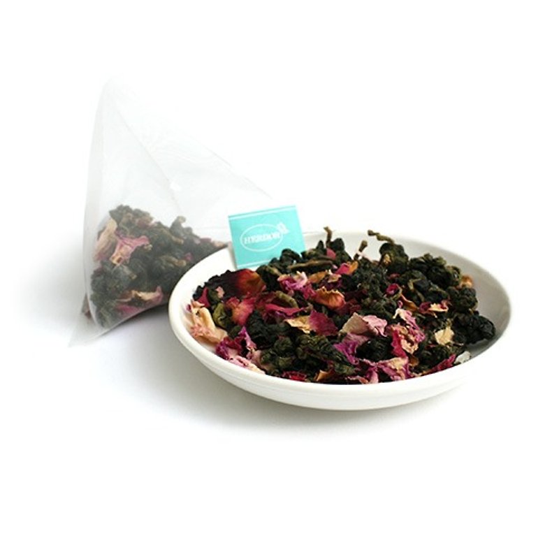 Qing Wu Versailles | Rose tea - three different packagings / Canned Series / herbal tea bags [HERDOR] - ชา - พืช/ดอกไม้ สีน้ำเงิน