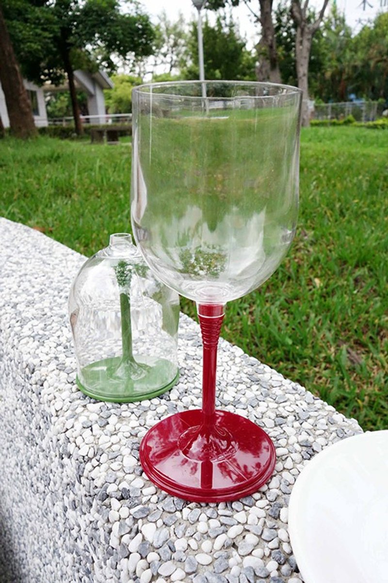 高貴紅(1入)-Outdoor Wine Glass-戶外高腳杯 紅酒杯 塑膠杯 野餐 露營 杯子 禮物 - 其他 - 塑膠 紅色
