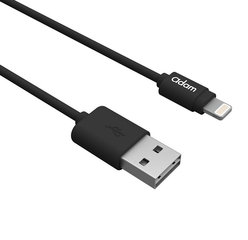 【福利品】Lightning - USB MFi認證傳輸線 120cm 黑4714781443081 - 行動電源/充電線 - 塑膠 黑色