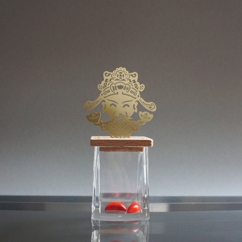 マイマイフェスティバル-ブアブエ聖杯シリーズ 富の神 | 贈り物や祝福の装飾品 - その他 - 金属 ゴールド