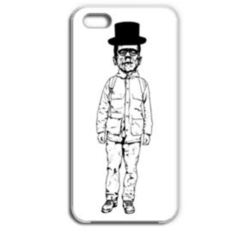 Outdoor Frankenstein (iPhone5 / 5s) - เสื้อยืดผู้ชาย - วัสดุอื่นๆ 